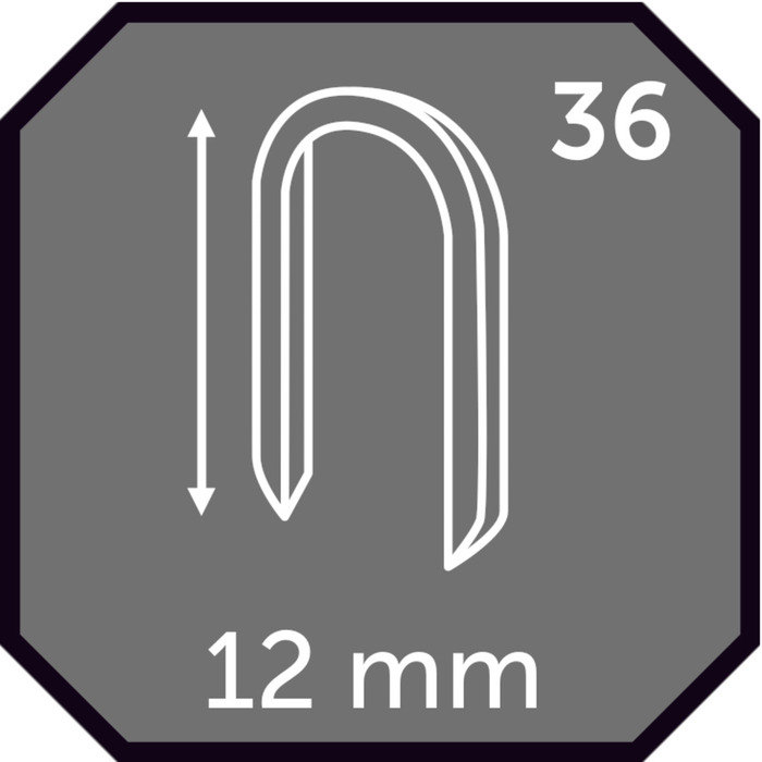 Klammeikon no. 36 12 mm